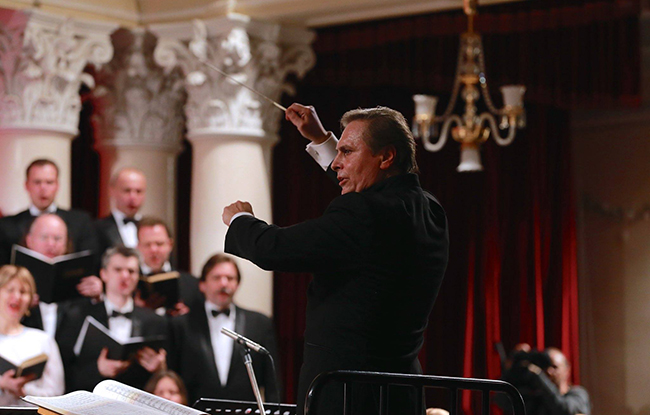 Vladimir Sheiko. The National Philharmonic of Ukraine. G Verdi. Requiem. During the concert.