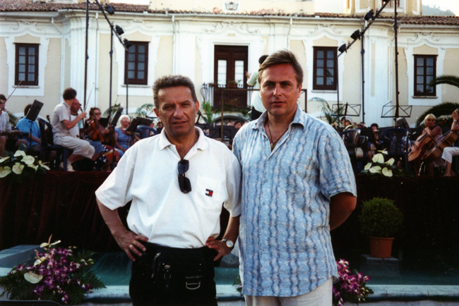 With Oleksandr Butko, Vice President of NRCU, tour in Italy, 2007